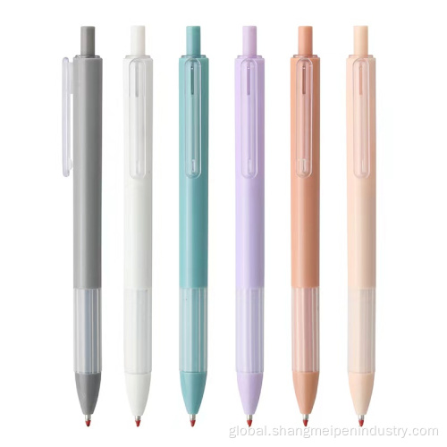 Plastic Pen  Custom Multi Color Soft Handle for Writing Factory